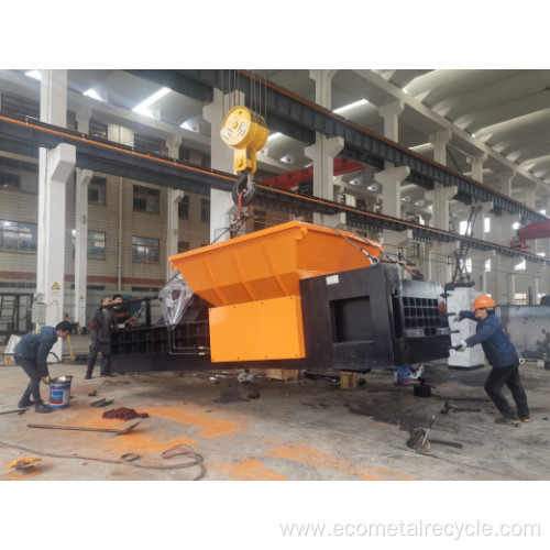 Hydraulic Scrap Metal Cans Packaging Machine Compactor